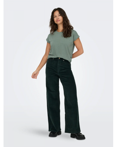 ONLCLAUDIA S/S GLITTER TOP NOOS JRS