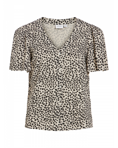 VIGRACE V-NECK S/S SHIRT - NOOS