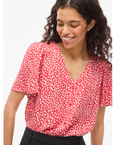 VIGRACE V-NECK S/S SHIRT - NOOS