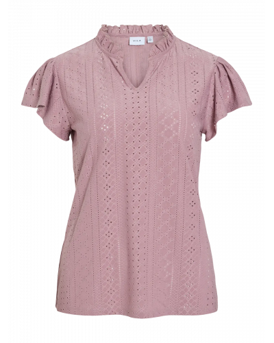 VIPOINTA S/S V-NECK TOP/KA