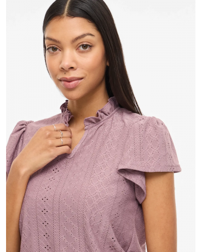 VIPOINTA S/S V-NECK TOP/KA