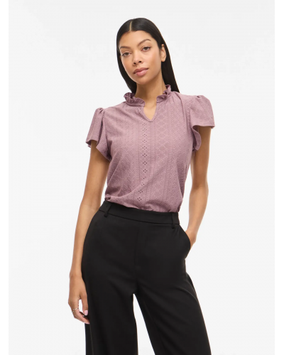 VIPOINTA S/S V-NECK TOP/KA