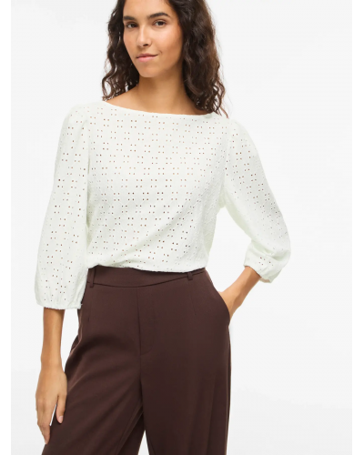 VIFRIMA BOAT NECK 3/4 TOP/TES