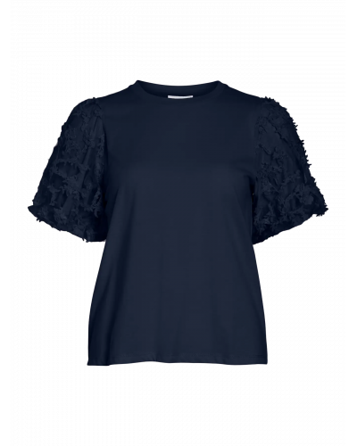 VIONESCA O-NECK S/S TOP