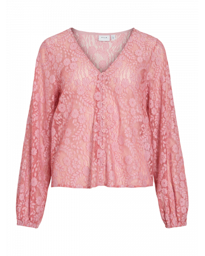 VIHIBO L/S LACE TOP