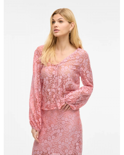 VIHIBO L/S LACE TOP