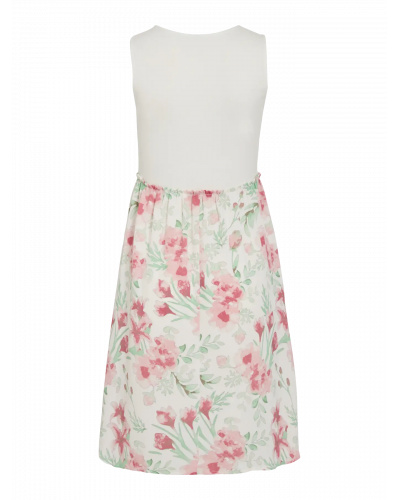 VIJAS S/L O-NECK DRESS