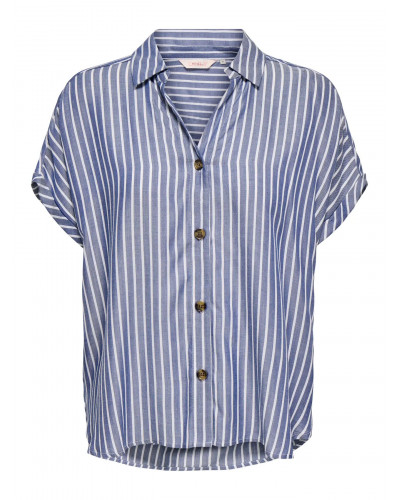 ONLGIBSI-PUORI SS V-NECK SHIRT WVN