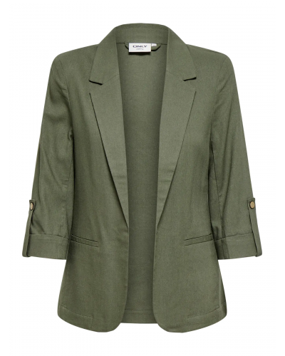 ONLGOA 3/4 UNLINE LINEN BL BLAZER CC TLR