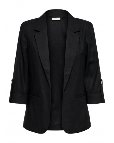 ONLGOA 3/4 UNLINE LINEN BL BLAZER CC TLR