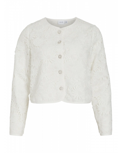 VIPETAL L/S O-NECK TOP/DC/KA