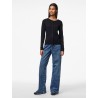 PCNORA LS O-NECK KNIT CARDIGAN NOOS BC