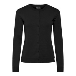 PCNORA Cardigan in maglia con scollo girocollo
