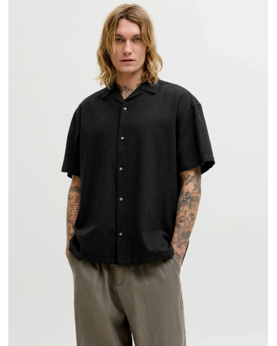 JJESUMMER LINEN BLEND RESORT SHIRT SS SN