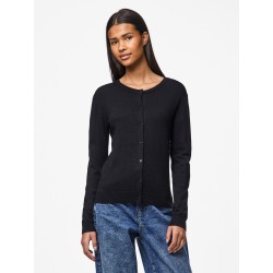 PCNORA Strick-Cardigan mit Rundhalsausschnitt