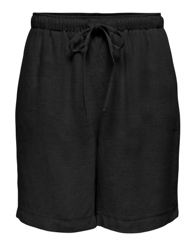 ONLSIESTA MW PULL-UP LIN BL SHORTS NOOS