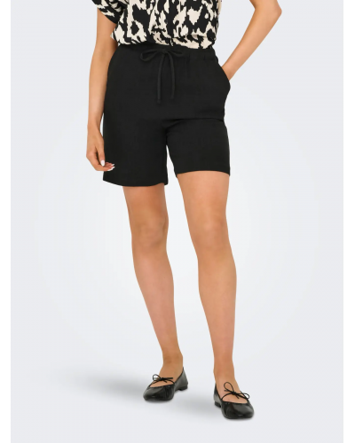 ONLSIESTA MW PULL-UP LIN BL SHORTS NOOS