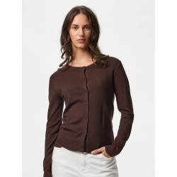 PCNORA Cardigan in maglia con scollo girocollo