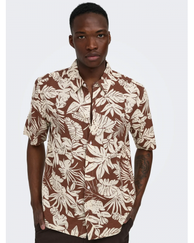 ONSHARVI LIFE SS AOP SHIRT NOOS