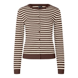 PCNORA Strick-Cardigan mit Rundhalsausschnitt