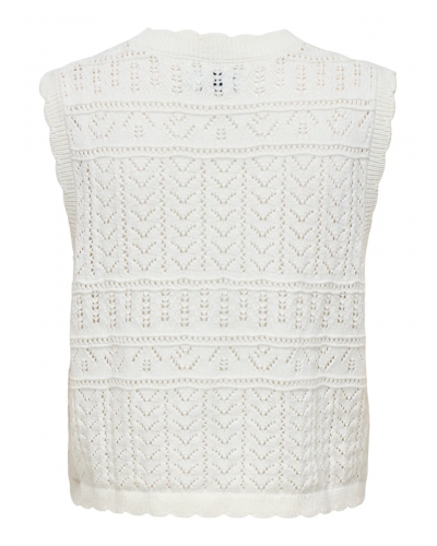 ONLIRINA V-NECK BUTTON VEST KNT NOOS