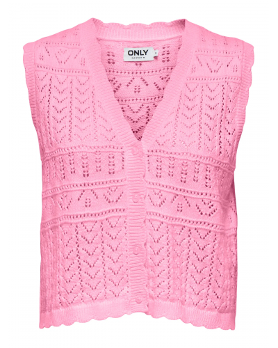 ONLIRINA V-NECK BUTTON VEST KNT NOOS