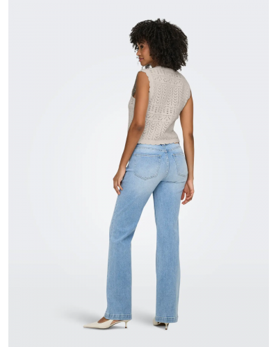 ONLIRINA V-NECK BUTTON VEST KNT NOOS