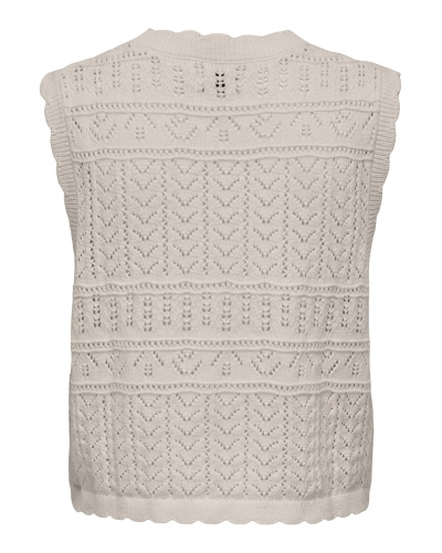 ONLIRINA V-NECK BUTTON VEST KNT NOOS