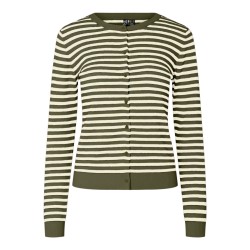 PCNORA Cardigan in maglia con scollo girocollo