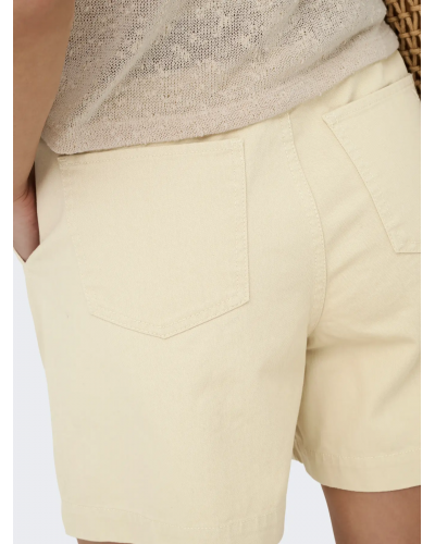 JDYEMMA HW WID PLEAT SHORTS DNM