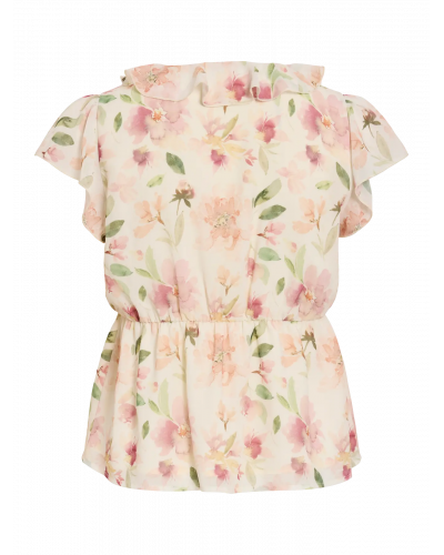 VITIVA S/S V-NECK TOP/KA