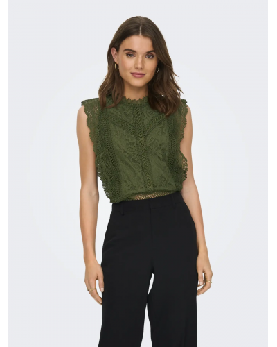 ONLKARO S/L LACE TOP NOOS WVN