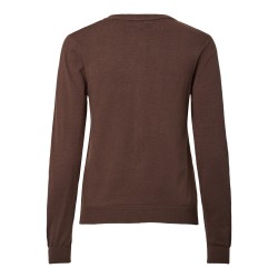 PCNORA Strick-Cardigan mit Rundhalsausschnitt