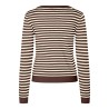PCNORA Strick-Cardigan mit Rundhalsausschnitt