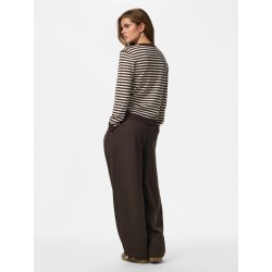 PCNORA Strick-Cardigan mit Rundhalsausschnitt