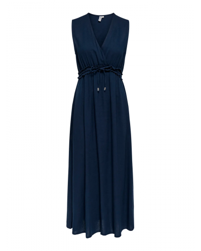 ONLGOA SL LINEN BL LONG DRESS CC PNT