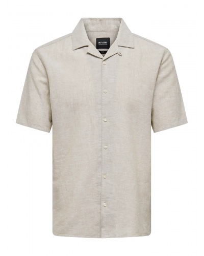 ONSCAIDEN SS SOLID RESORT LINEN NOOS