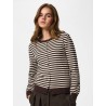 PCNORA Strick-Cardigan mit Rundhalsausschnitt