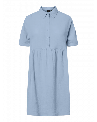 PCSASTINA SS SHIRT DRESS WIDE WVN MSA BC
