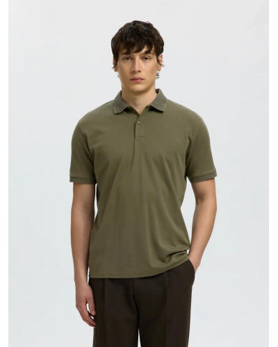 SLMFAVE BUTTON SS POLO NOOS