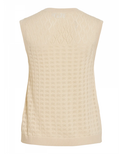 VIMYLIE O-NECK S/L KNIT TOP