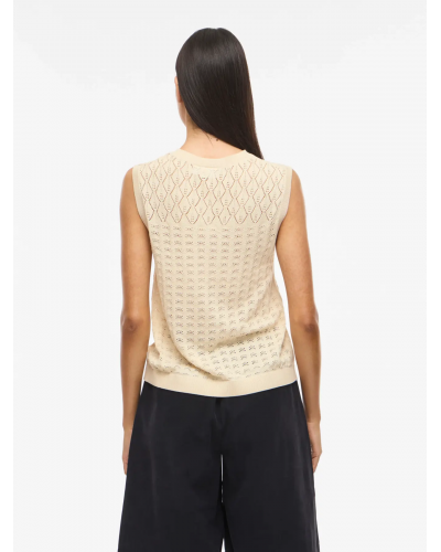 VIMYLIE O-NECK S/L KNIT TOP