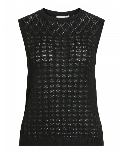VIMYLIE O-NECK S/L KNIT TOP