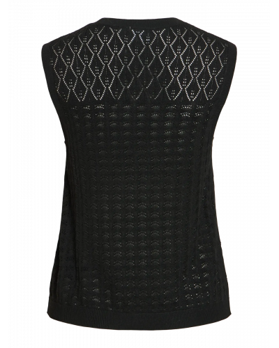 VIMYLIE O-NECK S/L KNIT TOP