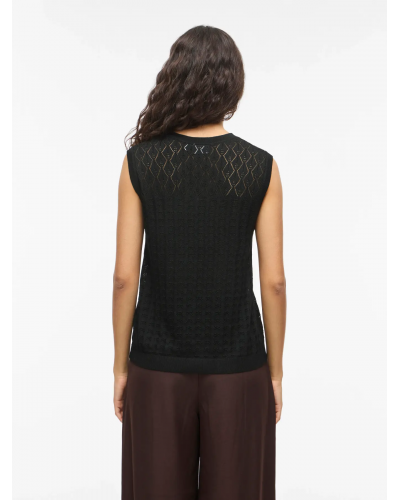 VIMYLIE O-NECK S/L KNIT TOP