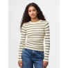 PCMIRA Strickpullover mit Rundhalsausschnitt