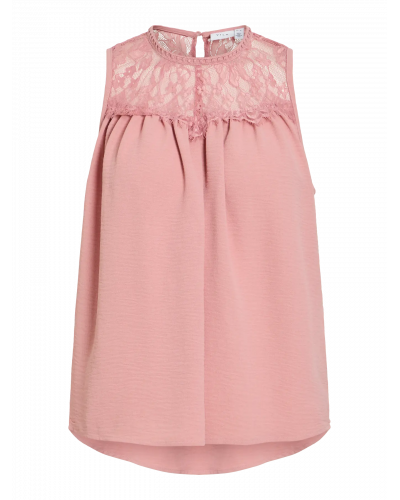 VIRELLA S/L O-NECK TOP/KA