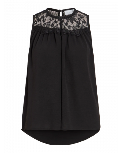 VIRELLA S/L O-NECK TOP/KA