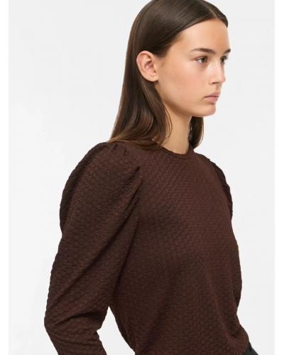 VIANINE PUF 3/4 O-NECK TOP/KA