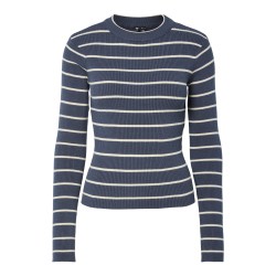 PCMIRA Strickpullover mit Rundhalsausschnitt